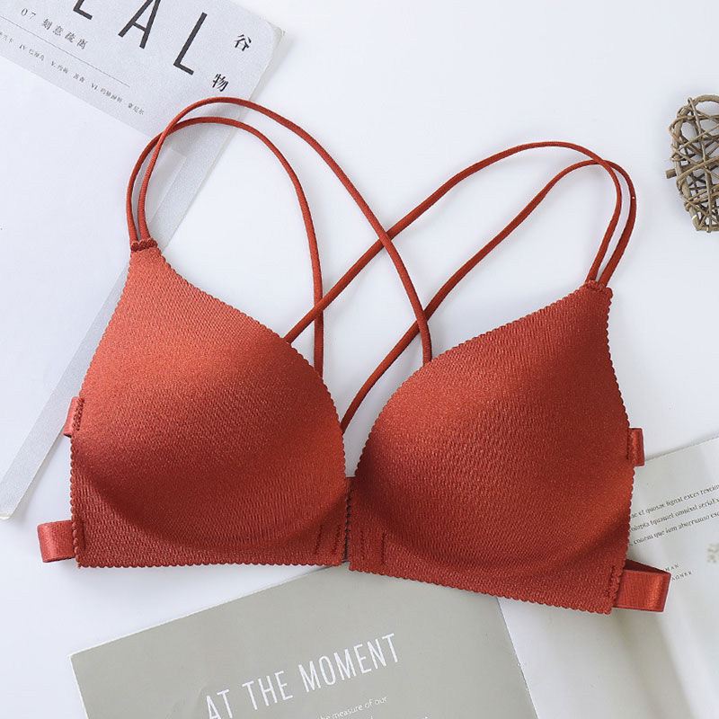 Pack of 3 New Seamless Front Closure Light Padded Beauty Back Padded Bra