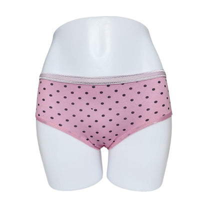 5-Pack Polka Dot Cotton Comfort Panties