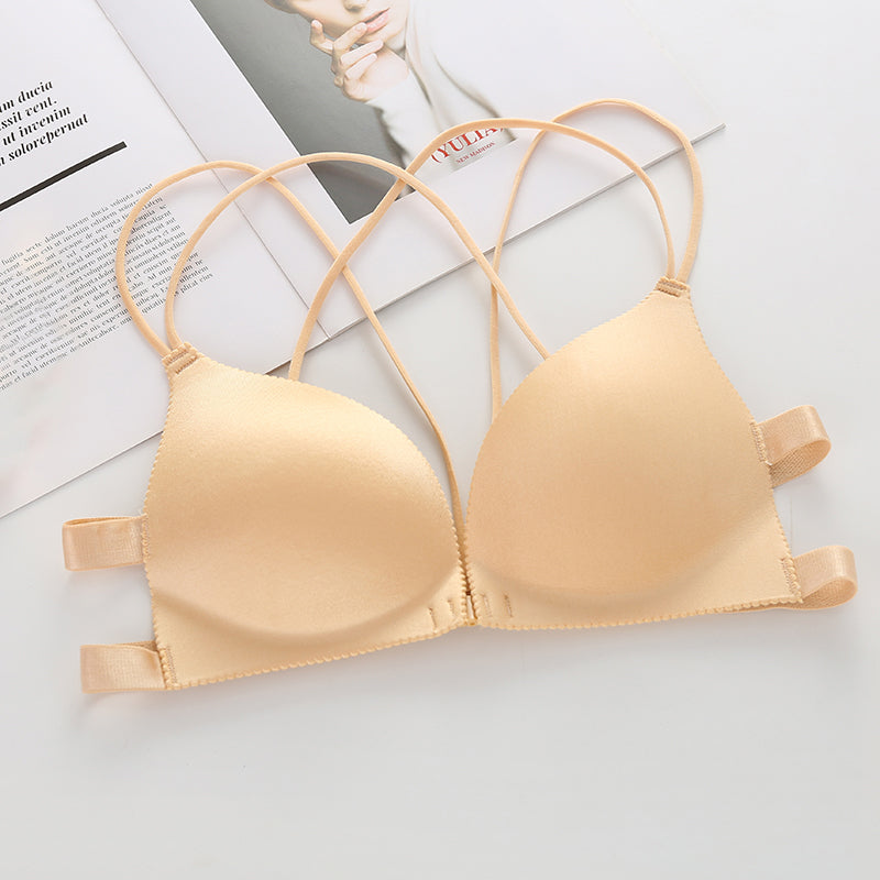 Pack of 3 New Seamless Front Closure Light Padded Beauty Back Padded Bra