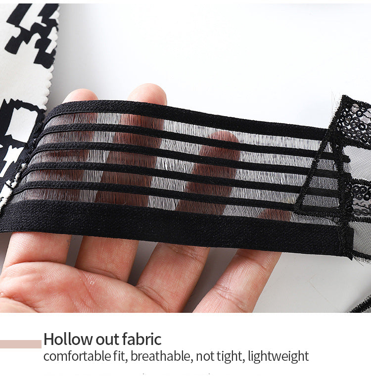 Chic Knit Triangle Bra