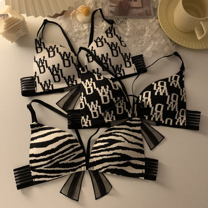 Chic Knit Triangle Bra