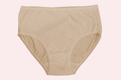 Flourish Combo Of 3 Plain 100% Cotton Panties For Women