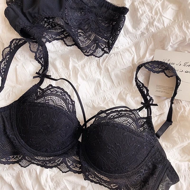 Premium Lace Lingerie Set 🖤