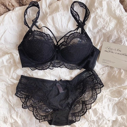 Premium Lace Lingerie Set 🖤