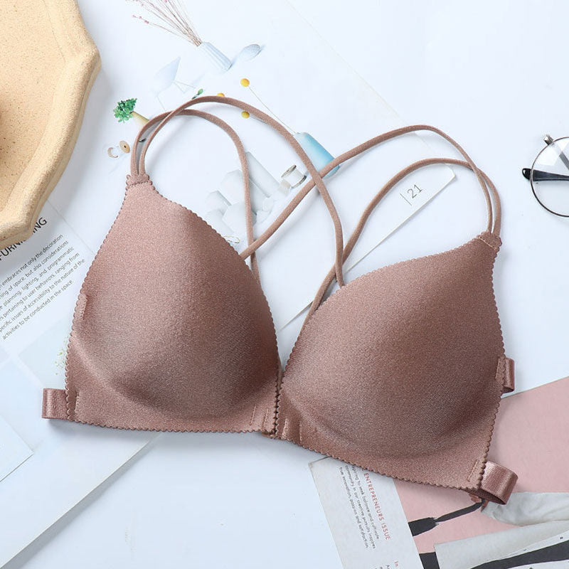 Pack of 3 New Seamless Front Closure Light Padded Beauty Back Padded Bra